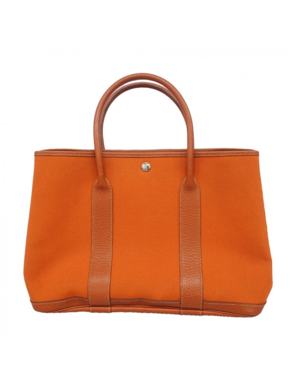 Hermes Garden Party Tote Toile And #317157H21B